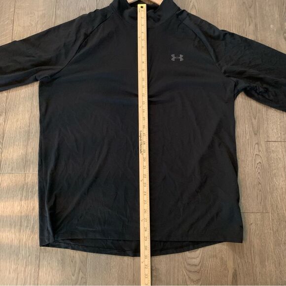 HURLEY Qarter Zip Men’s XXL Tall Black Light Weight Pull Over Jacket. - Picture 9 of 10